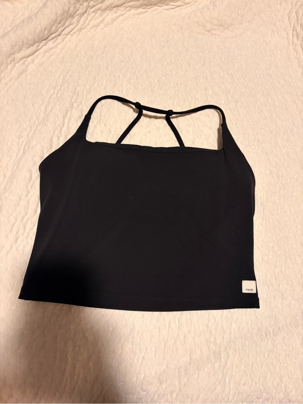 Vuori all the feels strappy back tank
